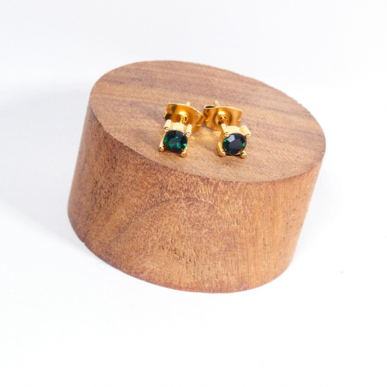 boucle d oreille dorées vertes nallia bijoux fantaisie sur aimargues vauvert et lunel