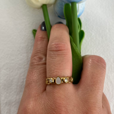 bague en acier inoxydable vendu par nallia bijoux a aimargues