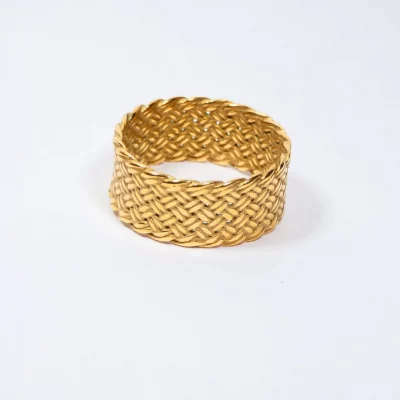 Bague en acier inoxydable - ANNABEL